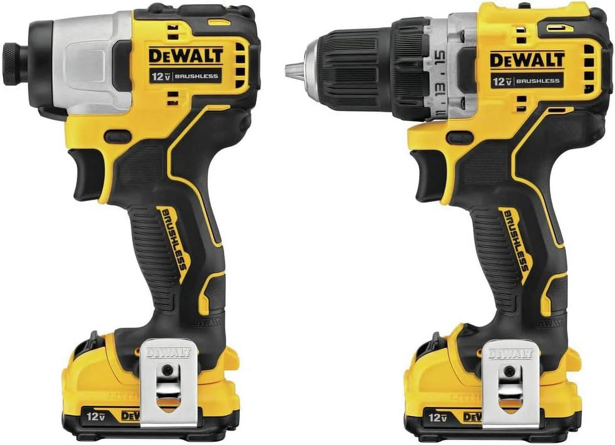 DEWALT XTREME 12V MAX Cordless Drill Combo Kit DCK221F2