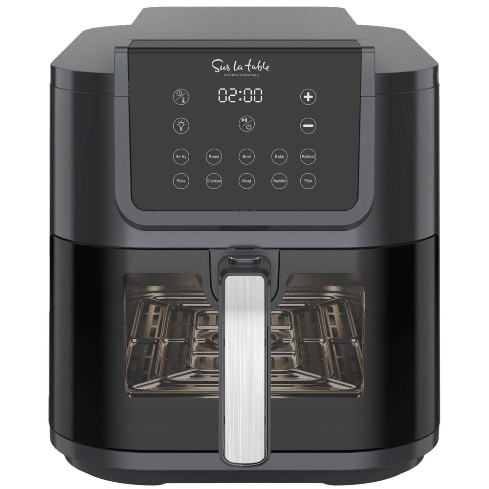 Sur La Table Kitchen Essentials 8qt Air Fryer Black